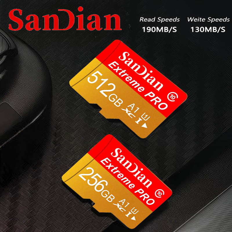 Gaming Console For Smart Tv - การ์ดหน่วยความจำไมโคร TF SD ความเร็วสูง 512GB 256GB