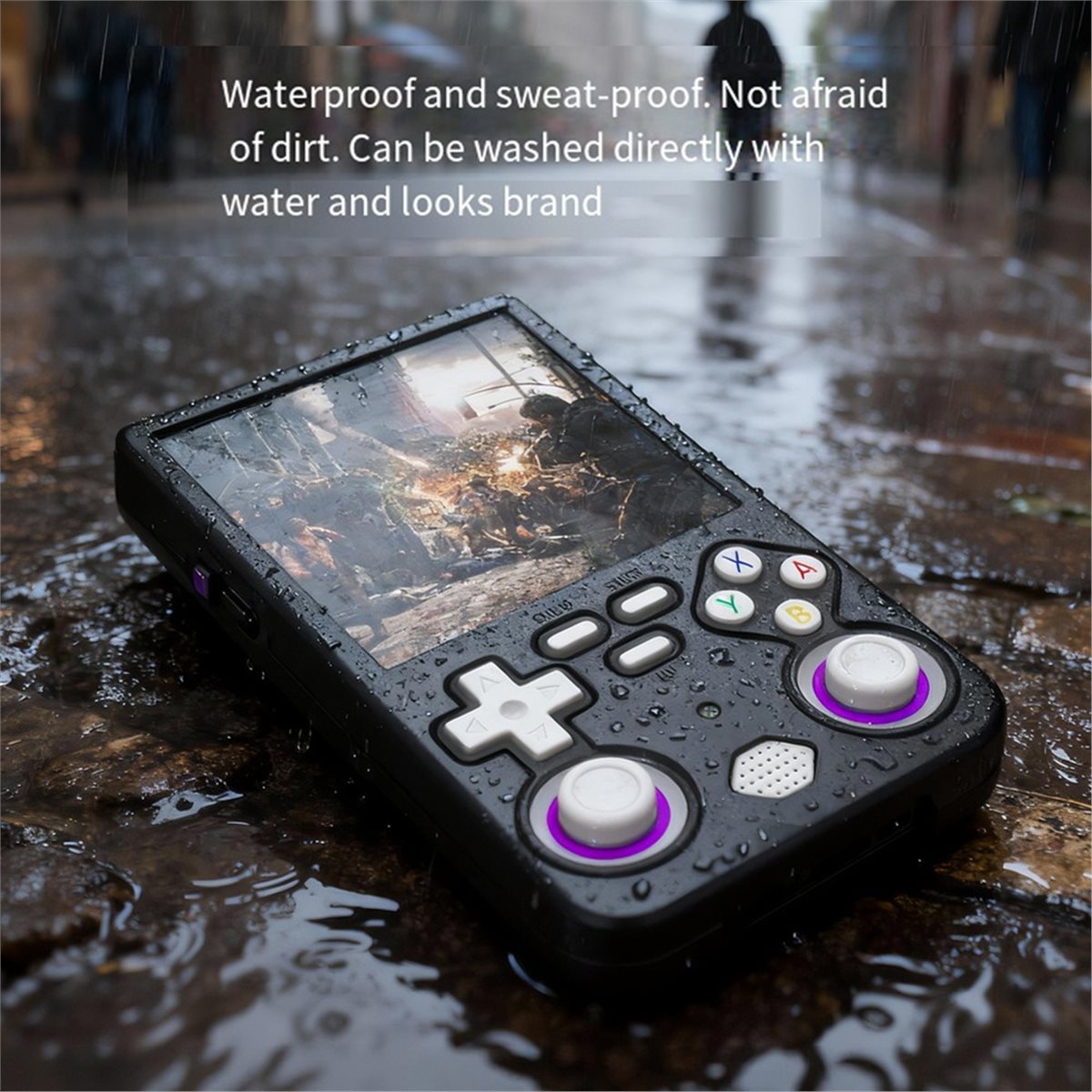 Gaming Console R36 Ultra - เคสซิลิโคนป้องกันฝุ่นและกันกระแทก รุ่น A86G สำหรับเครื่องเล่นเกมพกพา R36 Ultra
