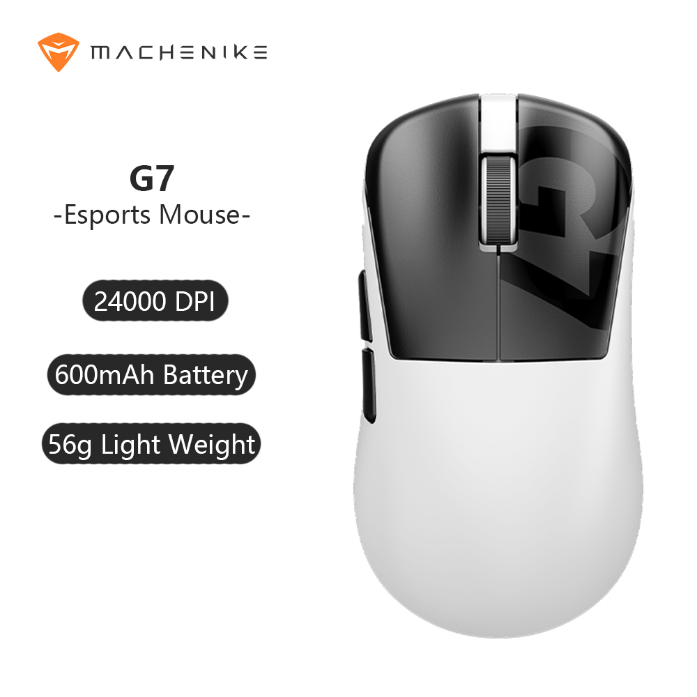 Gaming Console G7 - มาเชไนค์ G7 เมาส์สำหรับเล่นเกม USB แบบมีสาย 2.4GHz