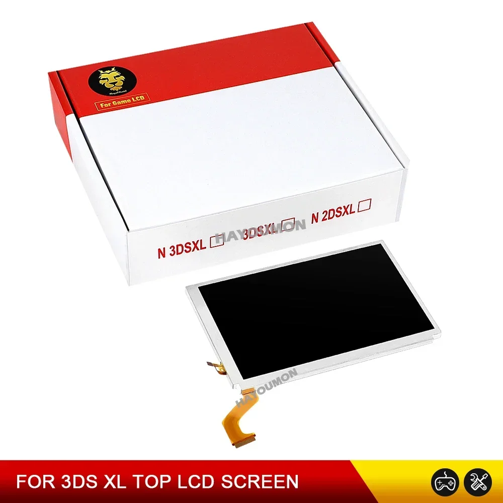 Gaming Console Display - อะไหล่เปลี่ยนหน้าจอ LCD ด้านบนสำหรับ 3DS XL LL