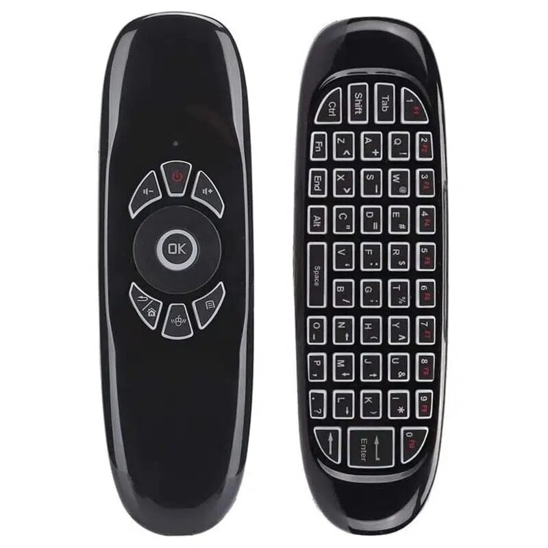 C120คีย์บอร์ดไร้สาย2.4G พร้อมร - Gaming Console For Smart Tv บทวิจารณ์และราคา