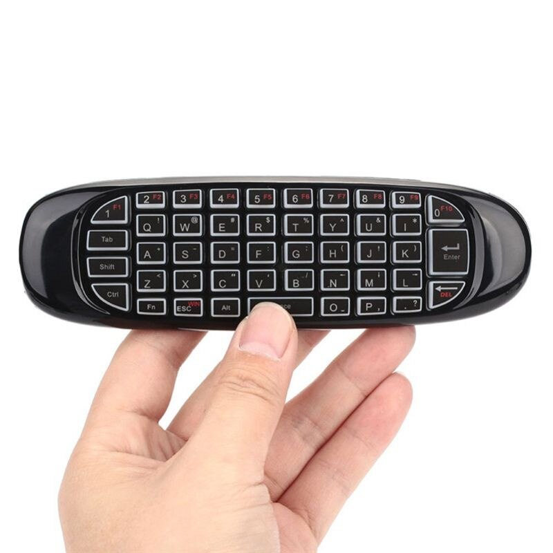 C120คีย์บอร์ดไร้สาย2.4G พร้อมร - Gaming Console For Smart Tv บทวิจารณ์และราคา