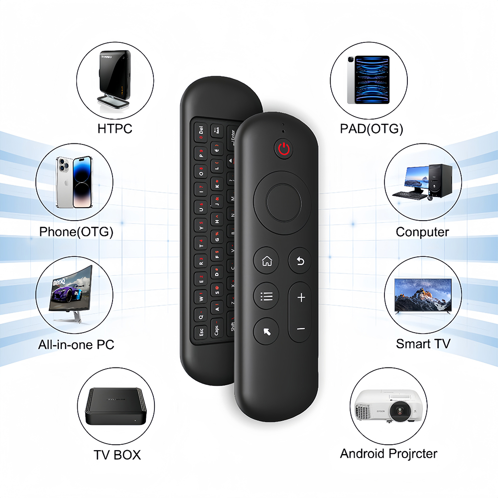 บลูทูธ 5.2 คีย์บอร์ดมินิคีย์บอ - Gaming Console For Smart Tv บทวิจารณ์และราคา
