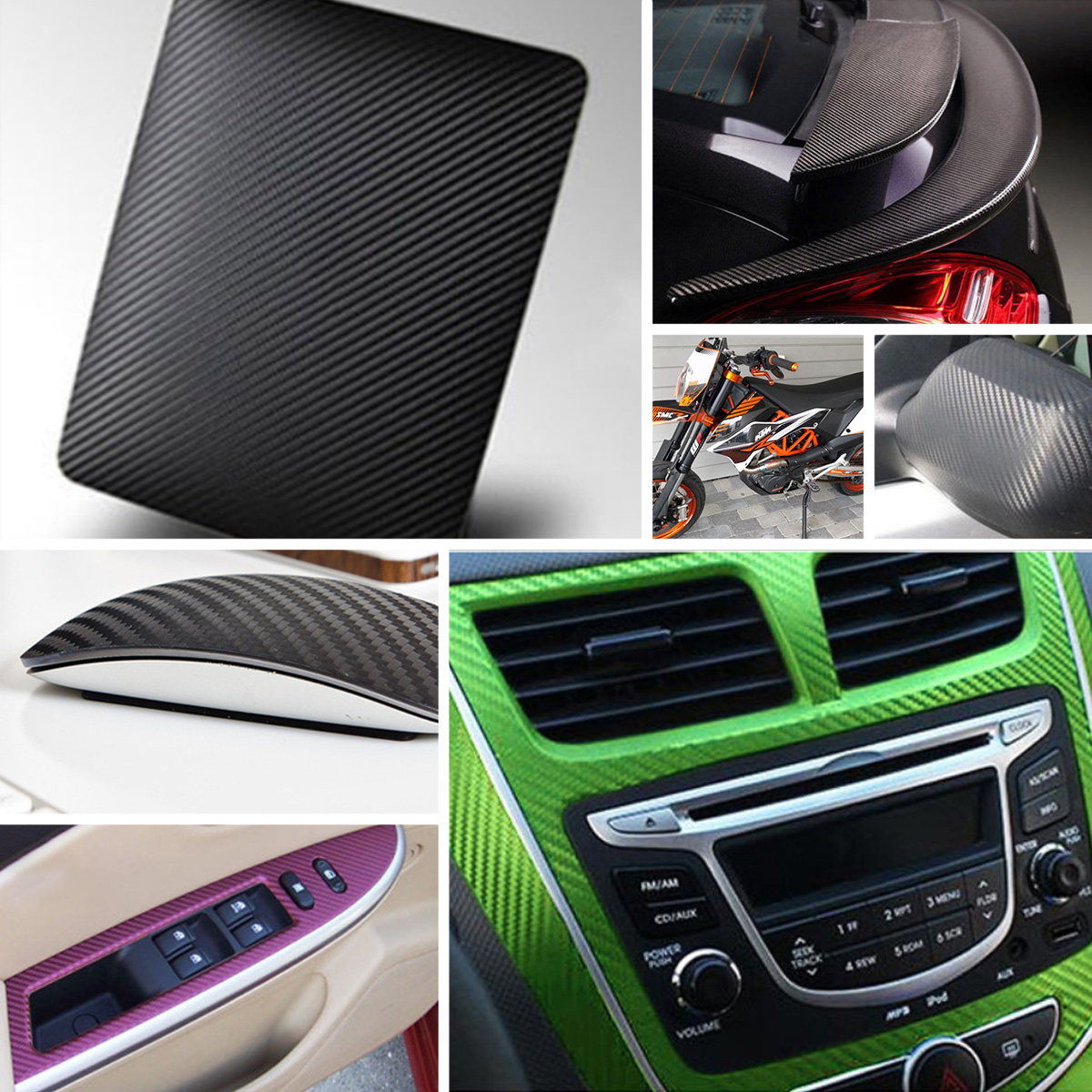 แผ่นฟิล์มคาร์บอนไฟเบอร์ไวนิลสต - Console Skin Wrap บทวิจารณ์และราคา