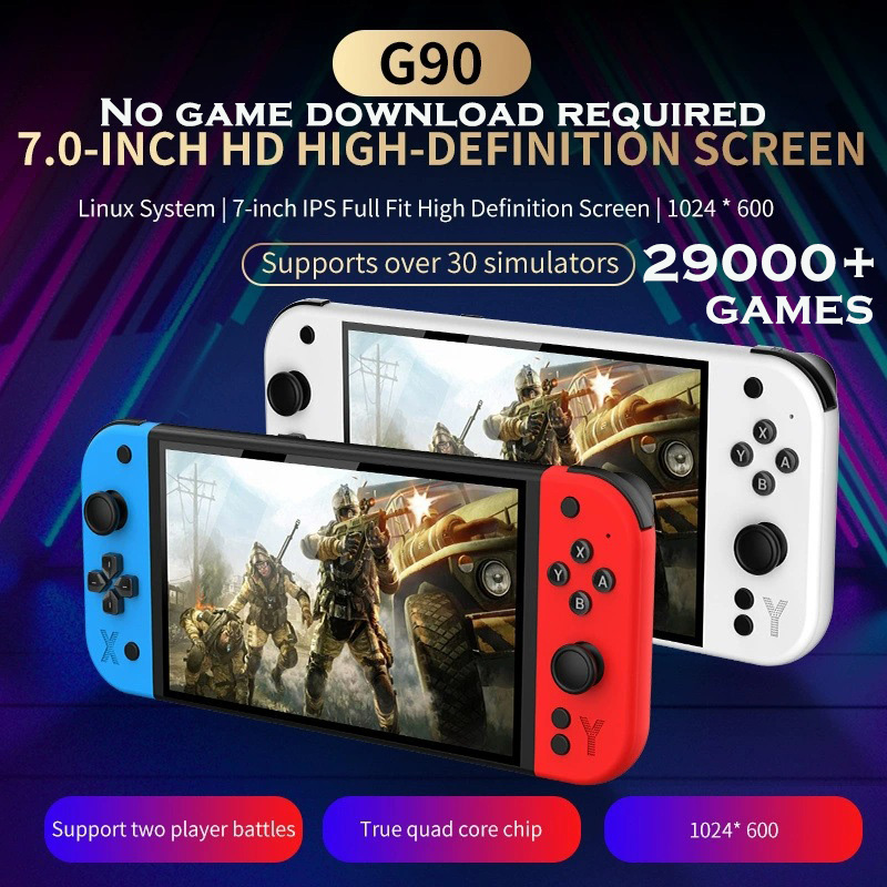 เครื่องเล่นเกมพกพา G90 รองรับก - Gaming Console Video Game บทวิจารณ์และราคา