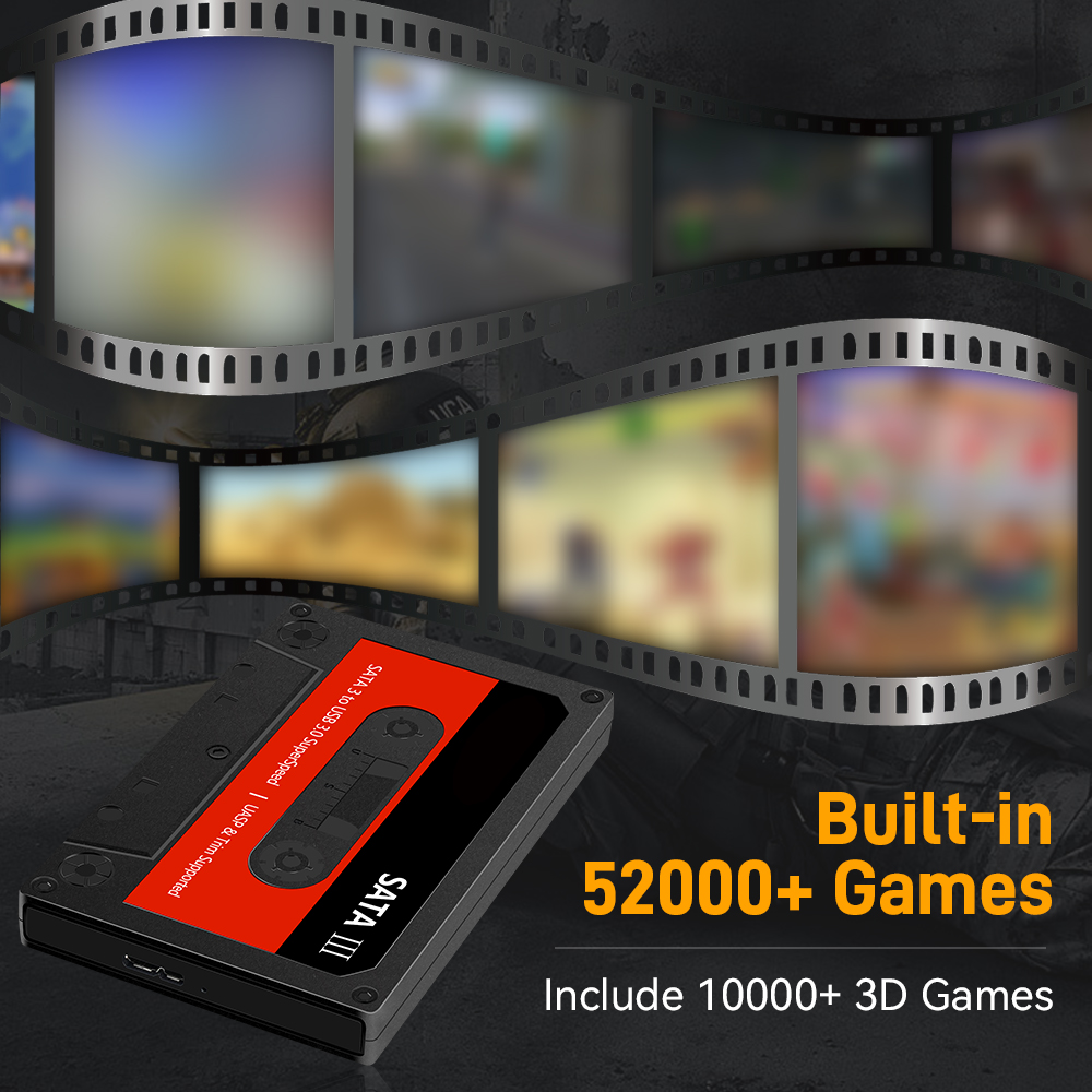 Batocera 500G/2T จําลองเกมฮาร์ - Gaming Console Video Game บทวิจารณ์และราคา