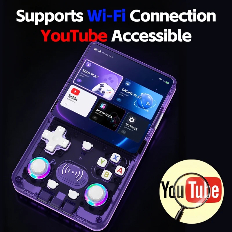 เครื่องเล่นเกมพกพา X36Ultra Re - Retro Gaming Console Youtube บทวิจารณ์และราคา