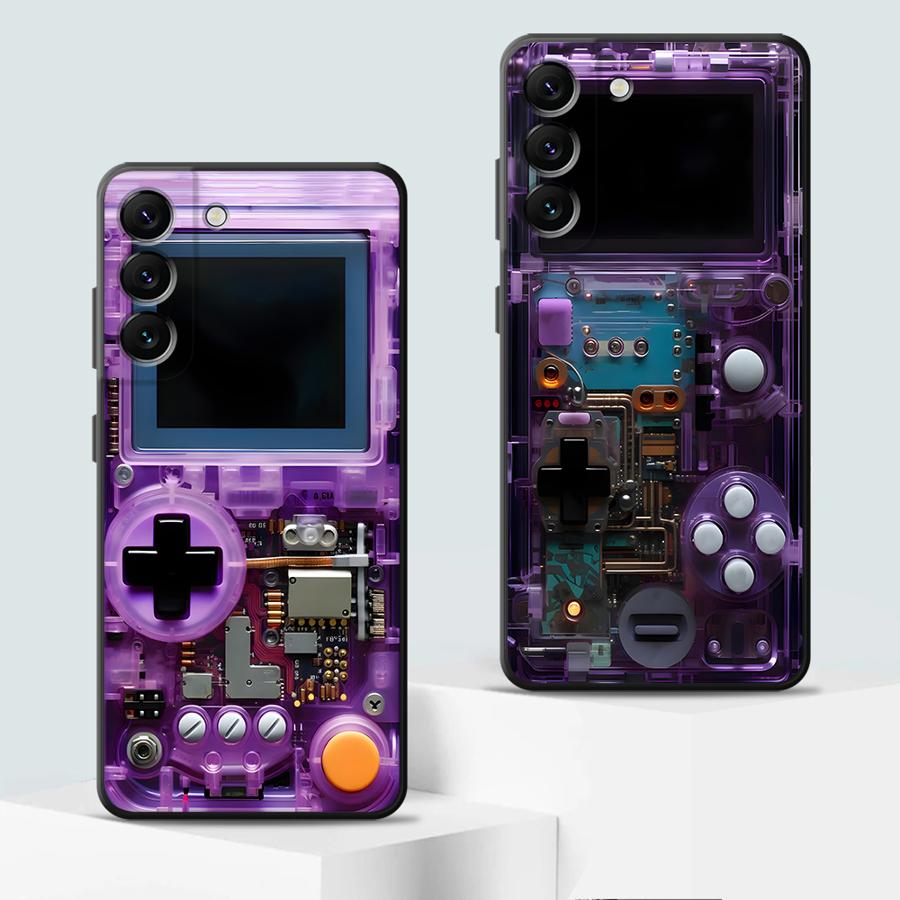 เคสโทรศัพท์มือถือลายเกมส์สีม่ว - Gaming Console In บทวิจารณ์และราคา