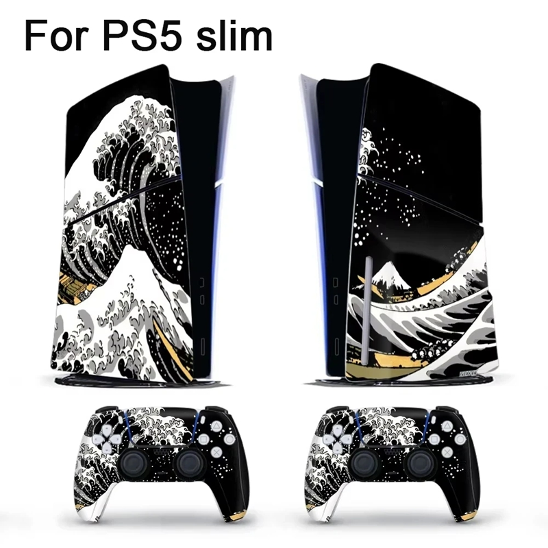 สติกเกอร์ไวนิลสำหรับ PS5 Slim  - Console Skin Wrap บทวิจารณ์และราคา