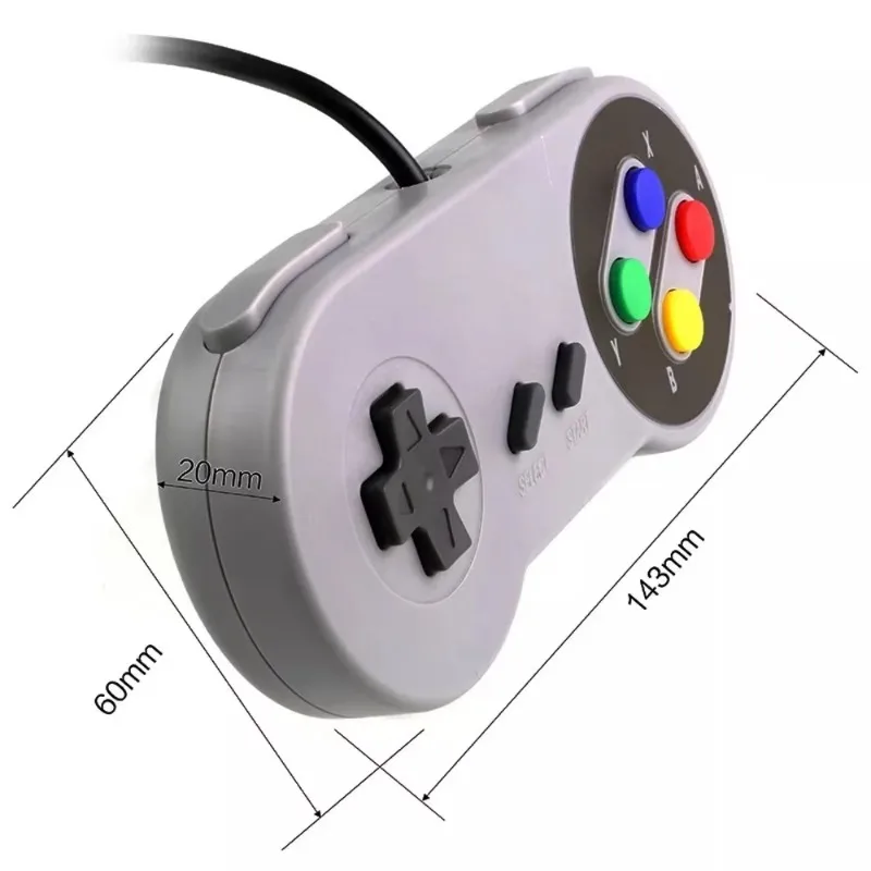 เปลี่ยนGamepadsสําหรับSNES 16  - Gaming Console Video Game บทวิจารณ์และราคา
