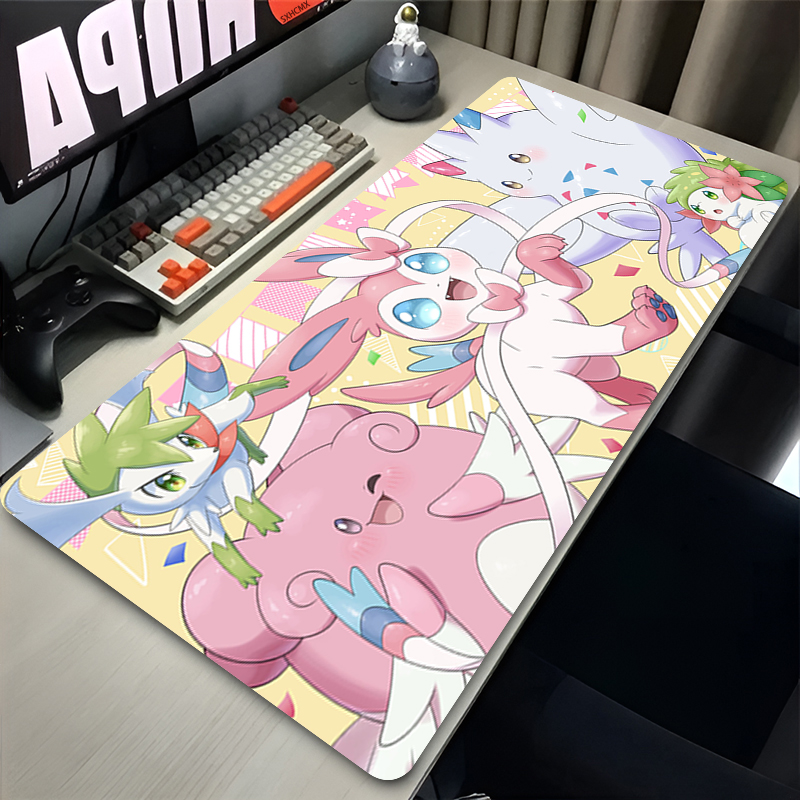 แผ่นรองเมาส์สีชมพูขนาดใหญ่ XXL - Gaming Console Desk บทวิจารณ์และราคา