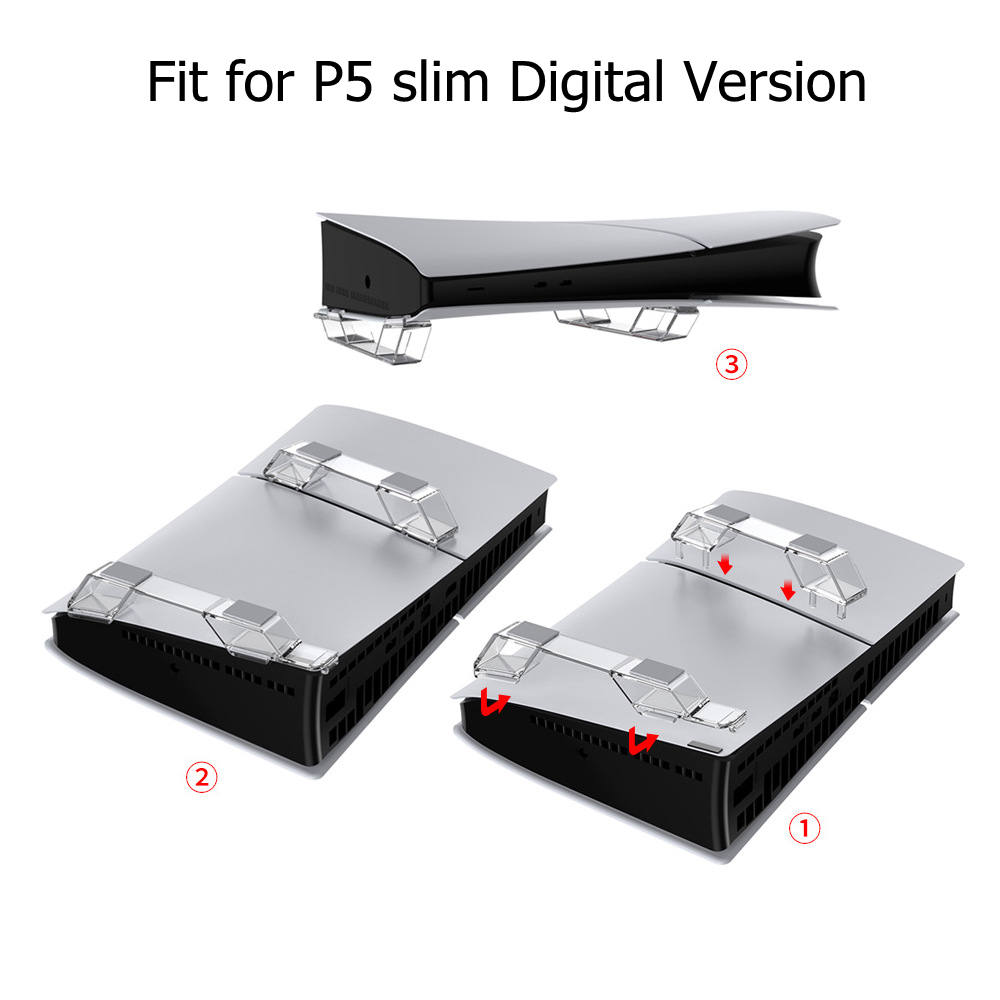 ขาตั้งแนวนอนสําหรับ PS5 Slim D - Gaming Console Design บทวิจารณ์และราคา