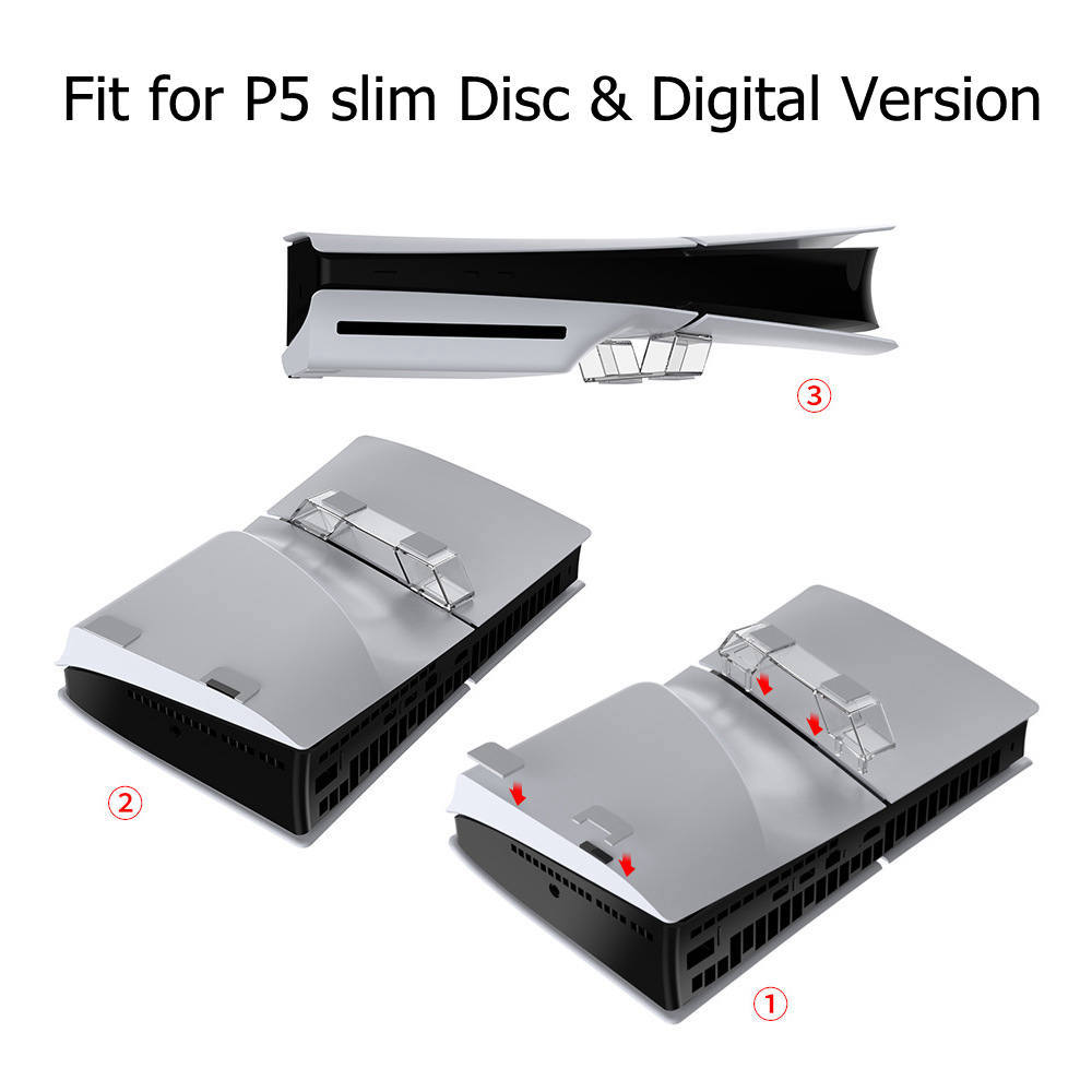 ขาตั้งแนวนอนสําหรับ PS5 Slim D - Gaming Console Design บทวิจารณ์และราคา