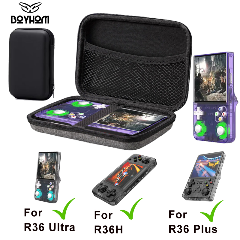 เคสคอนโซลพกพา BOYHOM R36S R36  - Gaming Console R36 Ultra บทวิจารณ์และราคา