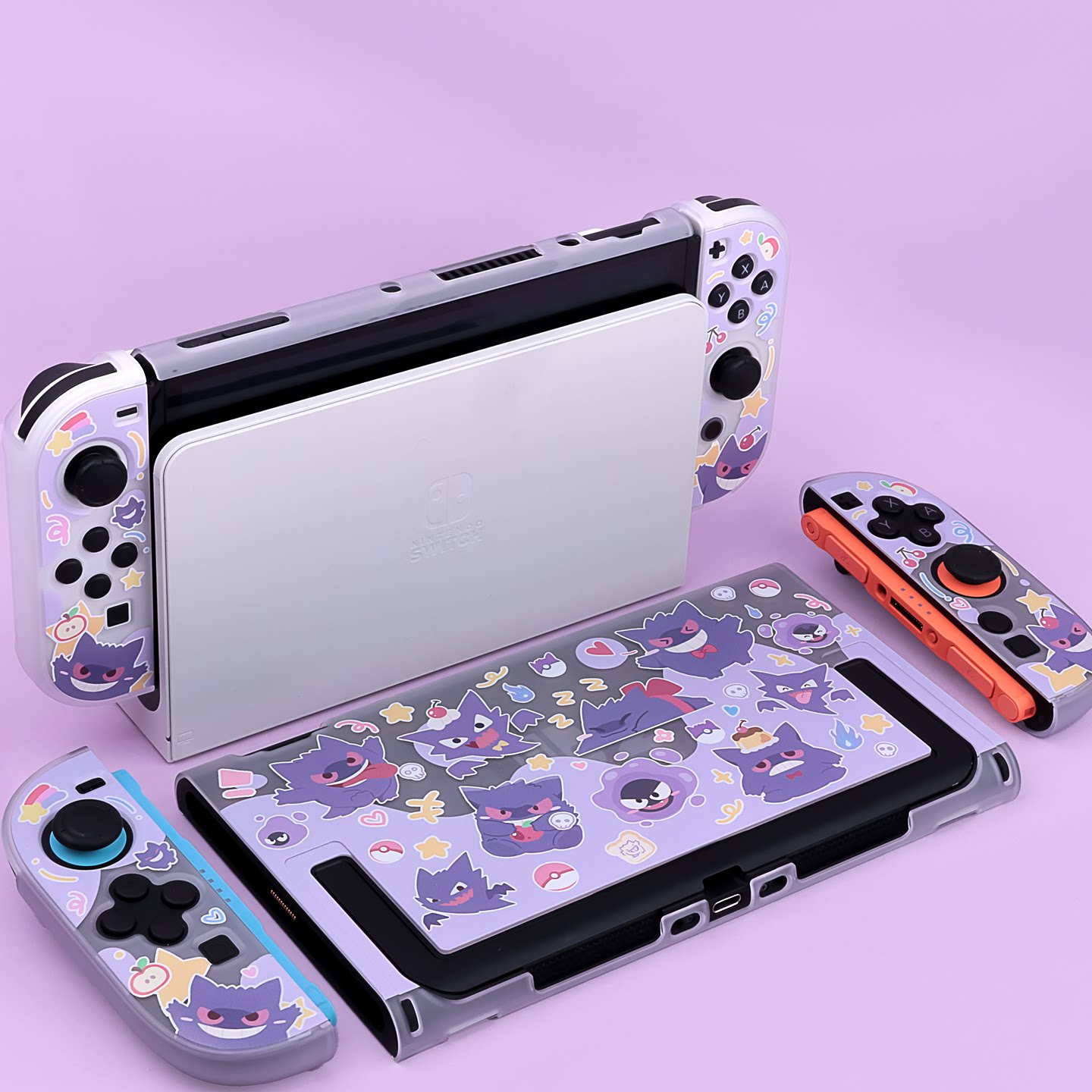 เคสแข็งแบบโปร่งแสงครึ่งหนึ่งสำ - Nintendo Switch Case บทวิจารณ์และราคา