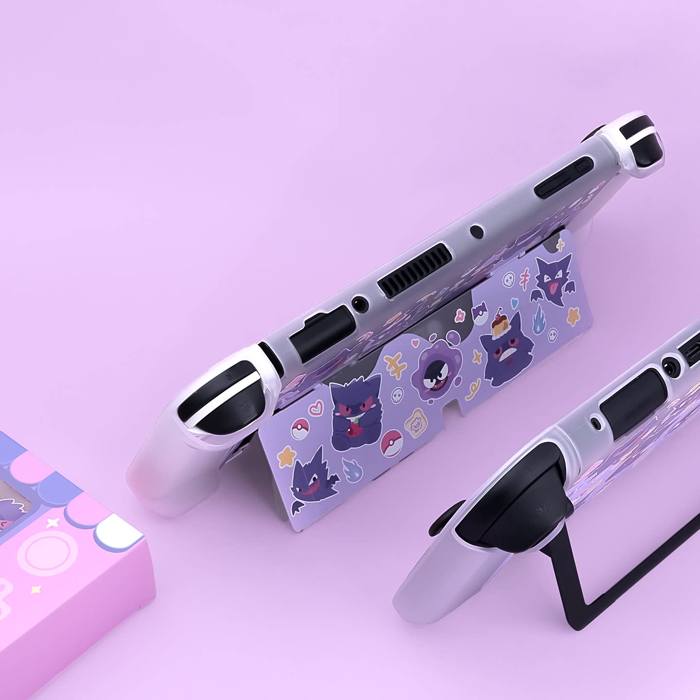 เคสแข็งแบบโปร่งแสงครึ่งหนึ่งสำ - Nintendo Switch Case บทวิจารณ์และราคา